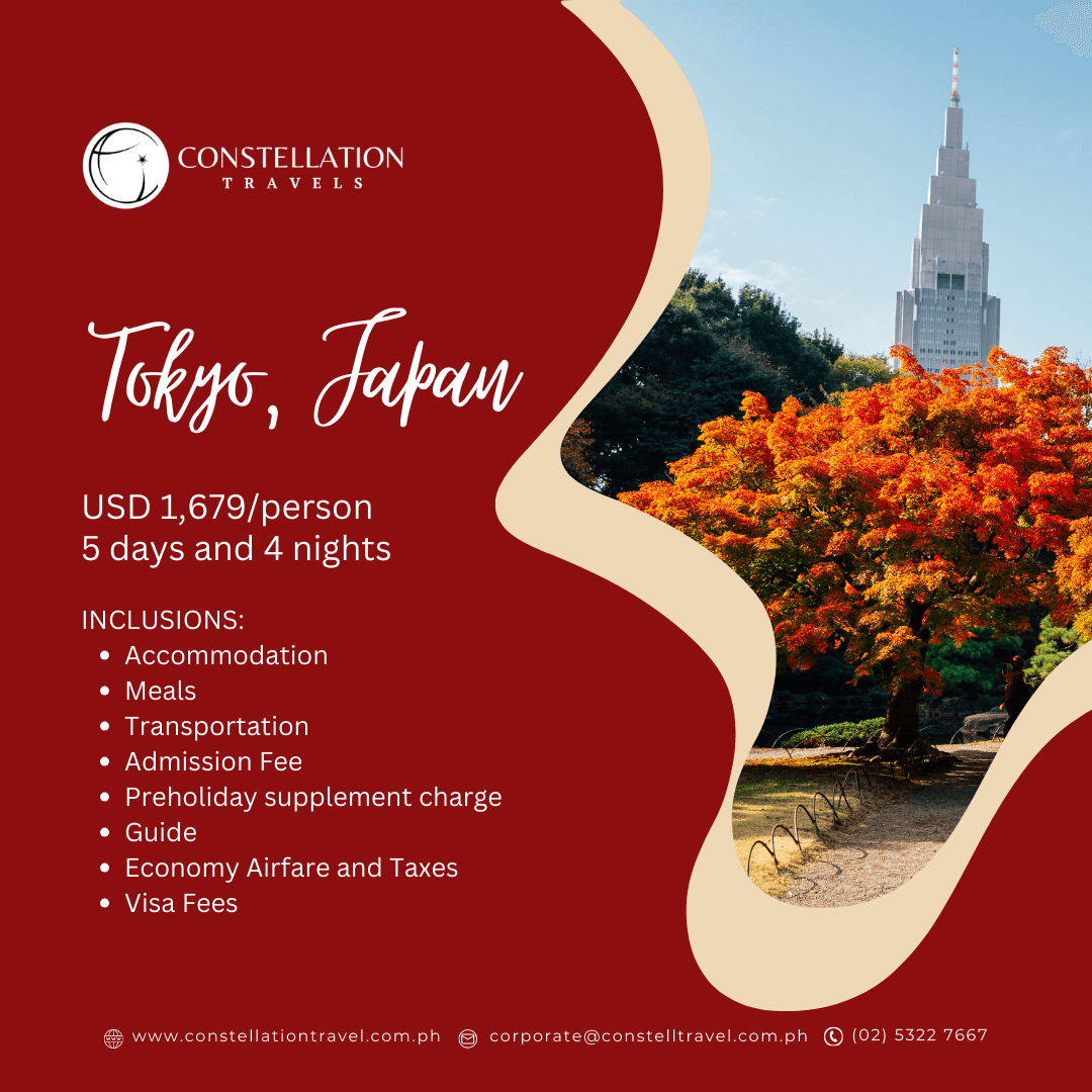 Tokyo Japan Group Tour